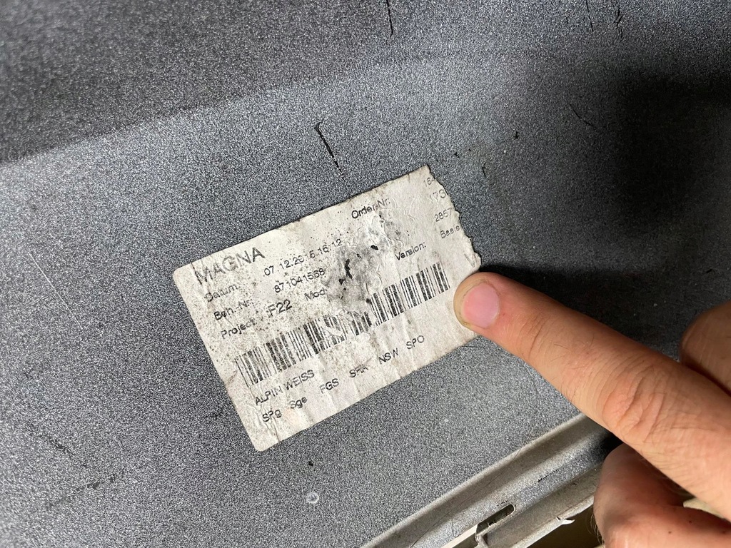 фото №7, Бампер перед передний bmw 2 ii coupe cabri f22 f23