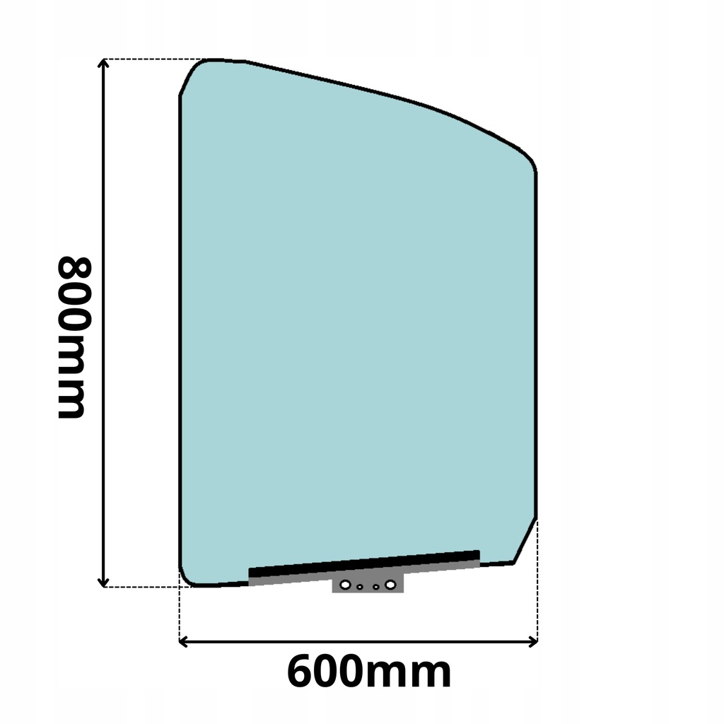 фото №1, Стекло правая w дверь опускная nissan interstar 0346
