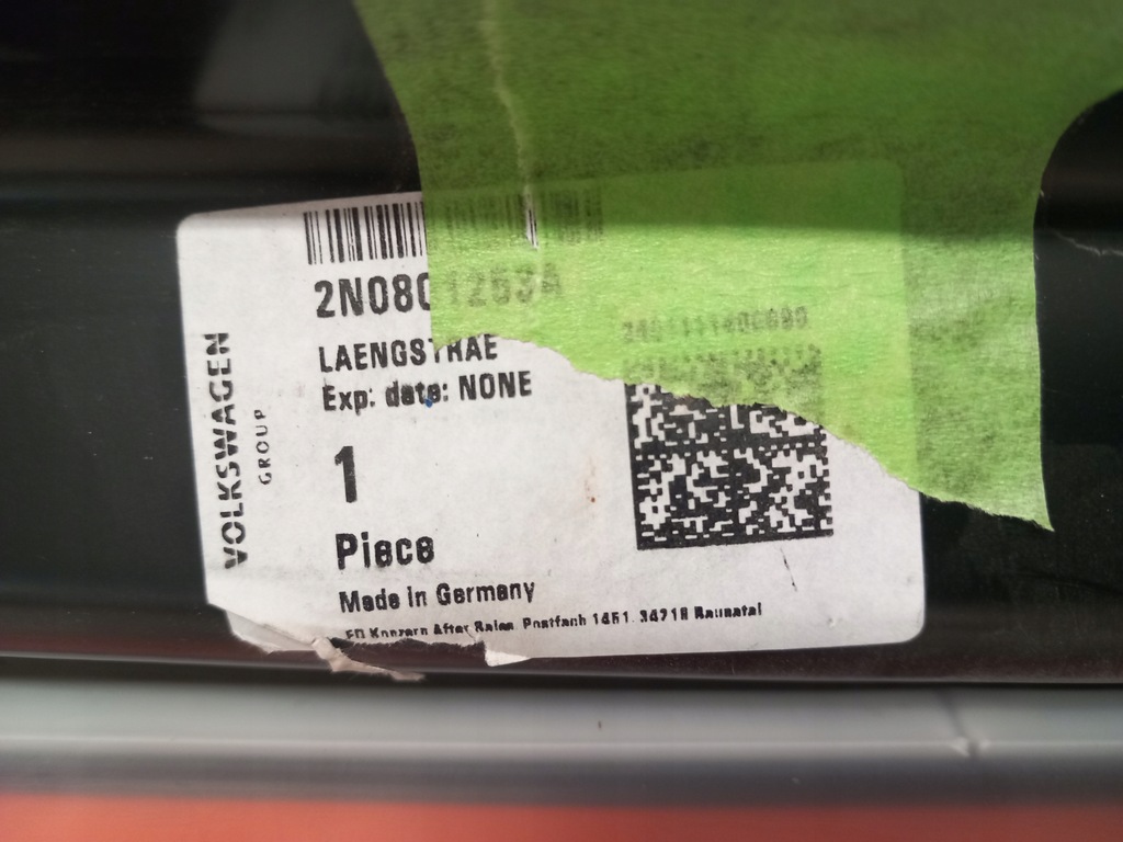 фото №8, Vw crafter 2 ii 16- обшивка порог 2n0801253a