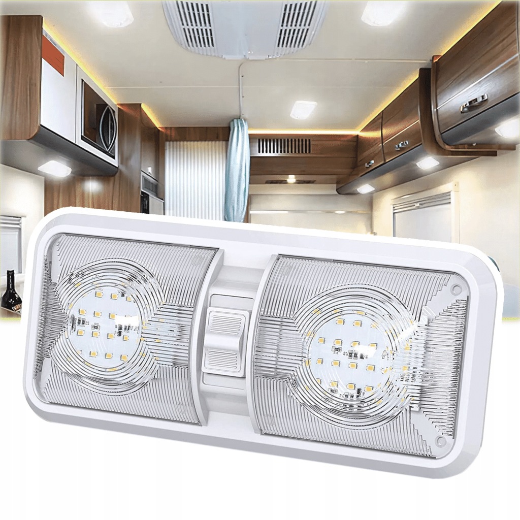 фото №8, Лампа потолочная do kampera с переключателем 12v 7.5w led