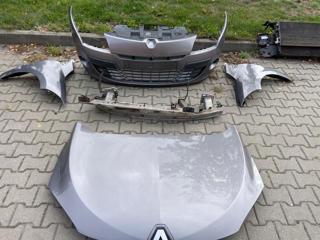 фото №1, Бампер капот перед megane iii tekng