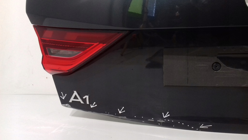 фото №6, Audi a1 ii задняя крышка багажника 2018 графитовая h816