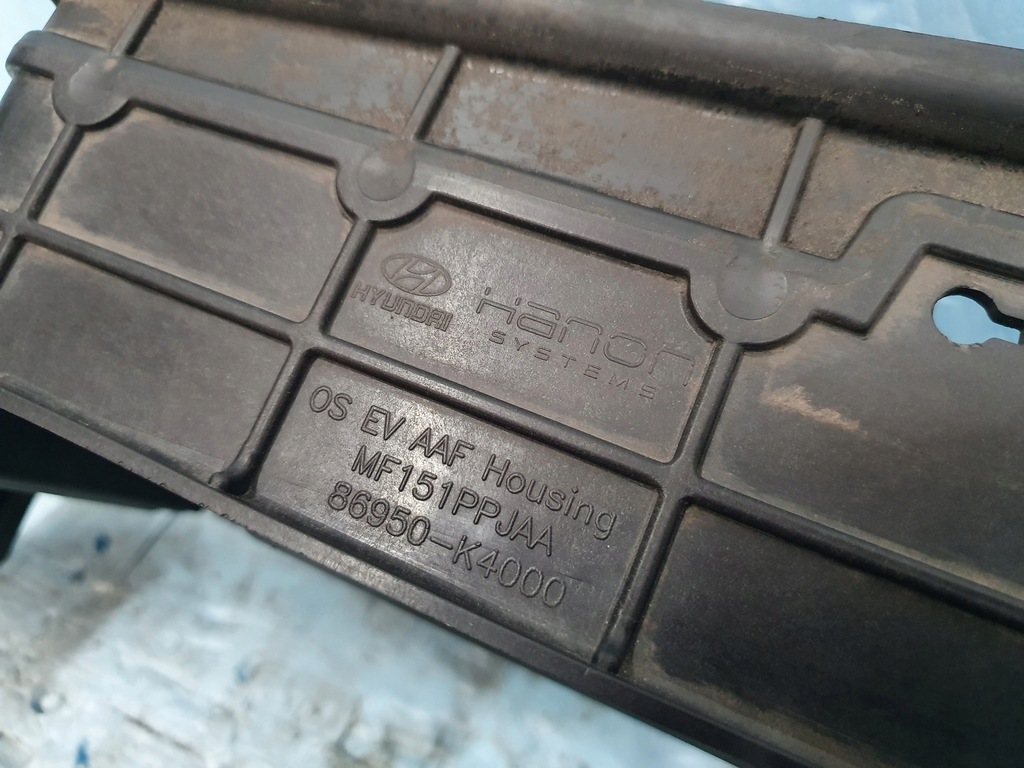 фото №8, Шторка жалюзи воздуха hyundai kona перед 86950-k4000