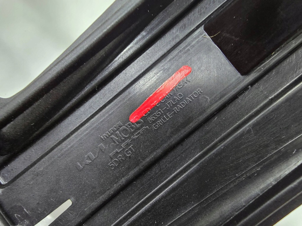 Решітка  решітка радіатора бампера kia ceed 3 3 gt-line gt рестайлінг  21- перед Оригінал