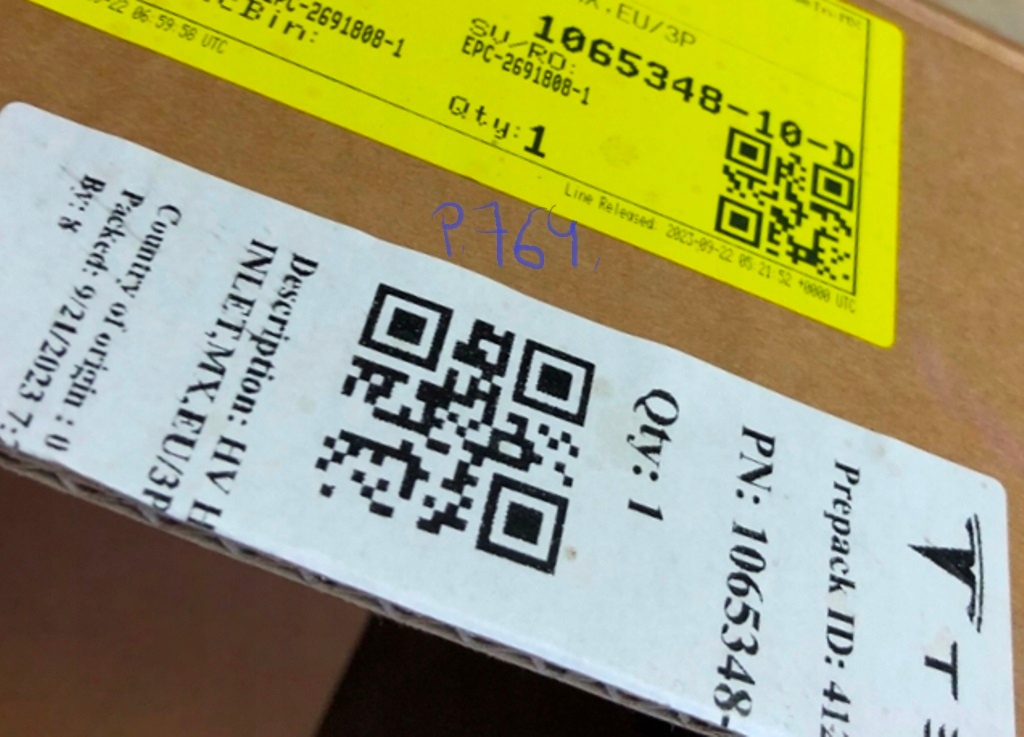 фото №14, Кабель шланг зарядки wysokonapięciowy 1065348-10-d type 2 tesla model x