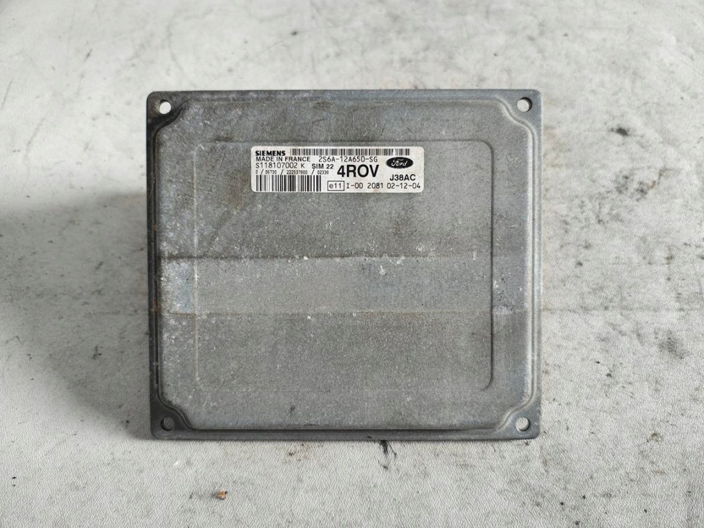 фото №1, Ford fusion ka ii fiesta v mk6 mazda 2 бортовой компьютер двигателя 2s6a12a650sg