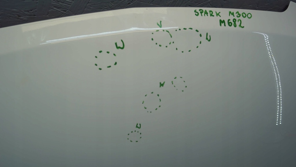 фото №10, Chevrolet spark m300 iii капот кришка двигуна m682