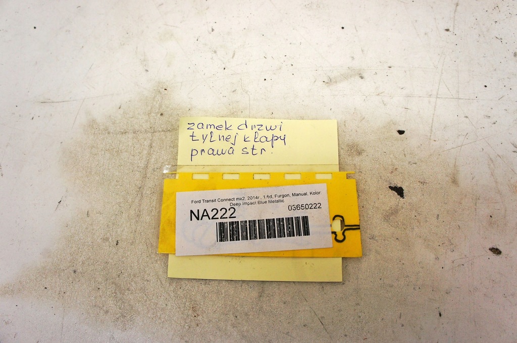 фото №6, Na222 ford transit connect mk2 замок правый задняя