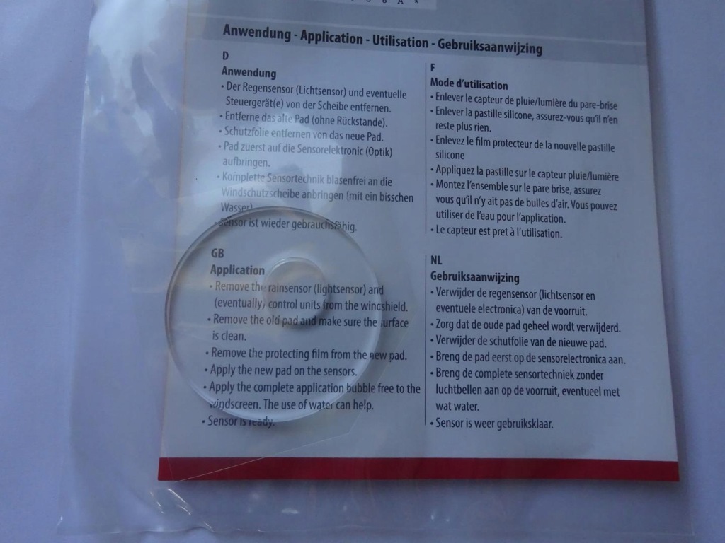 фото №2, Стекло перед smart fortwo ii typ 453 датчик żel 14-