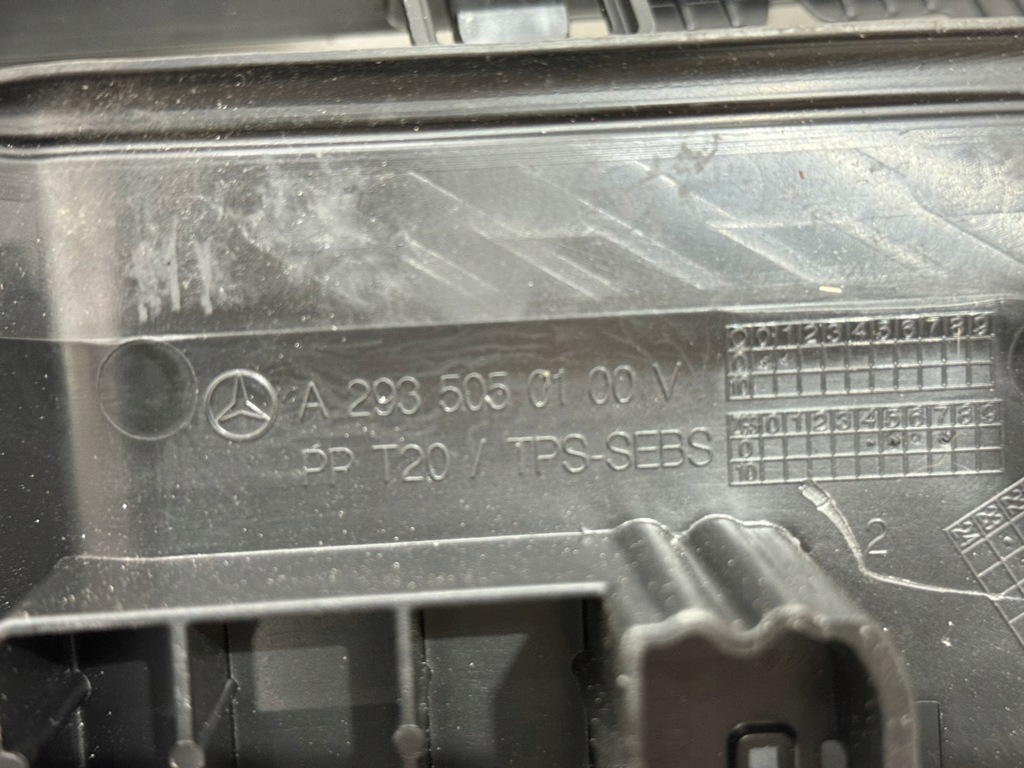 фото №5, Mercedes-benz eqc a293 сегмент канал повітря радіатора оригінал !