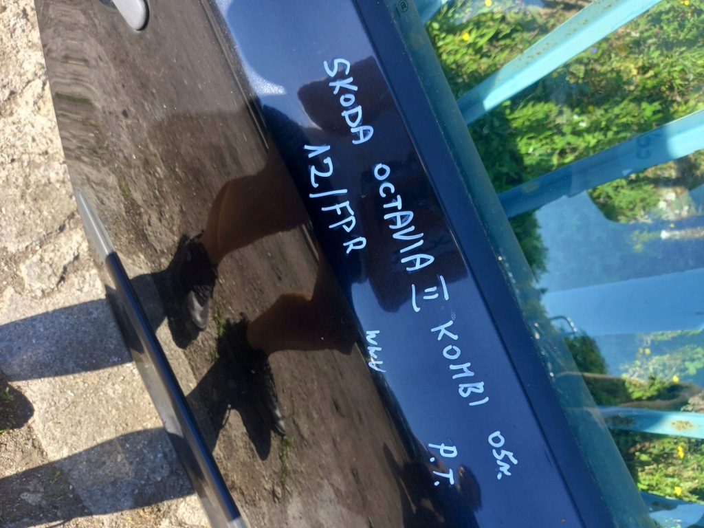 фото №5, Дверь правый задняя skoda octavia ii kombi 1z/f9r