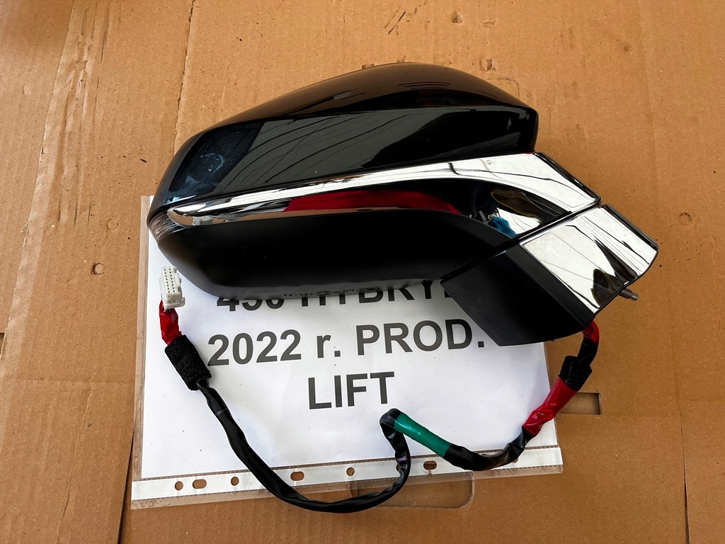 фото №6, Lexus rx iv 4 450h 20r lift дзеркало праве 14 pin anglik