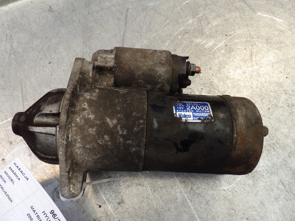 фото №1, Стартер hyundai matrix 1,5crdi 36100-2a000