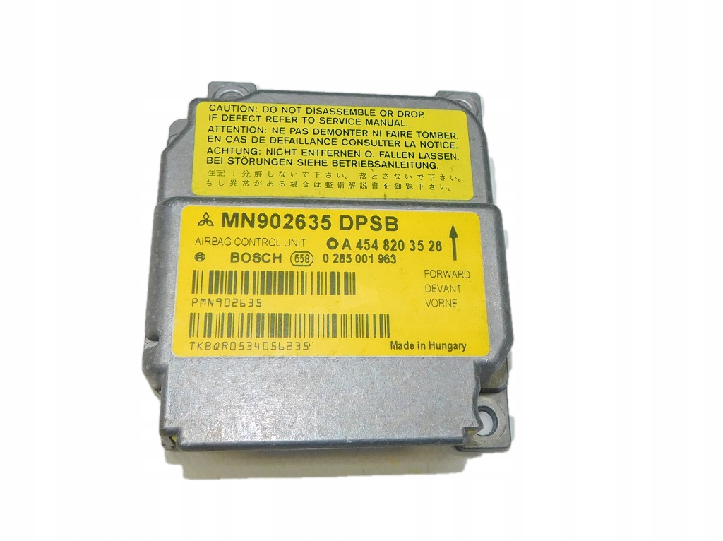 фото №1, Smart forfour i 2006r модуль air bag a4548203526