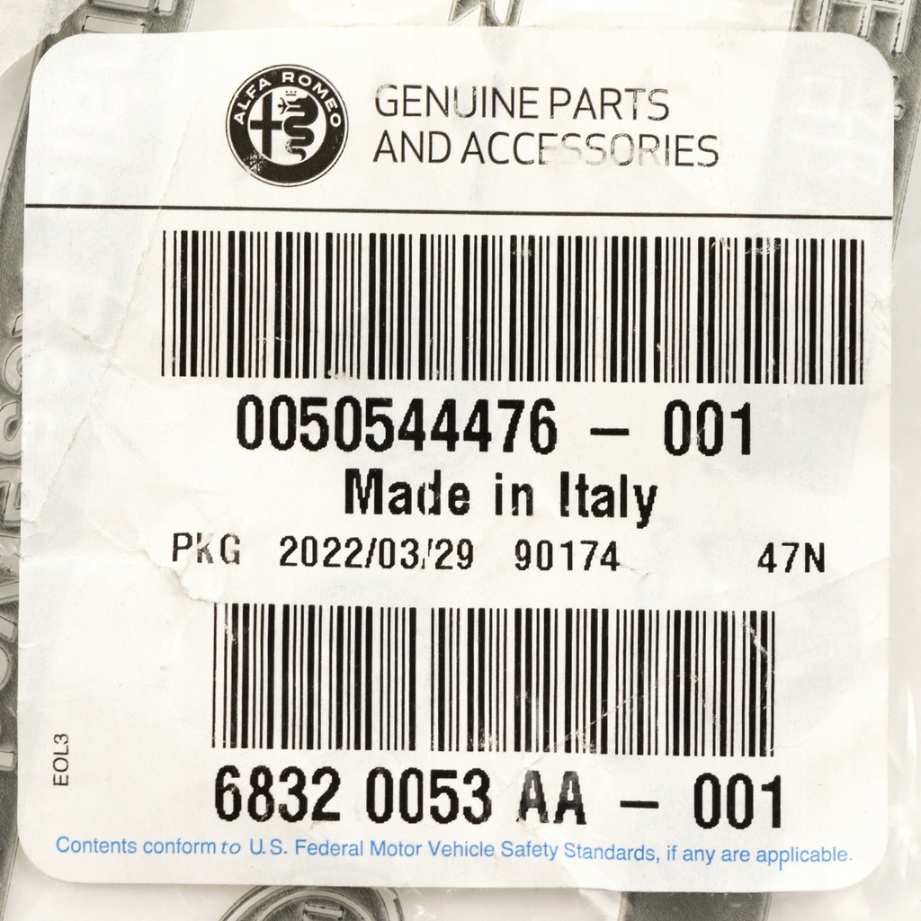 фото №6, Набор ремонтный фара левый alfa romeo giulia