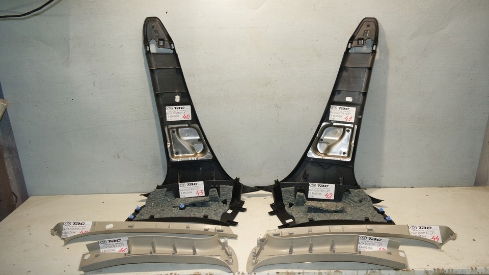 фото №5, Пластик защита стойка левая правая a b c duster i