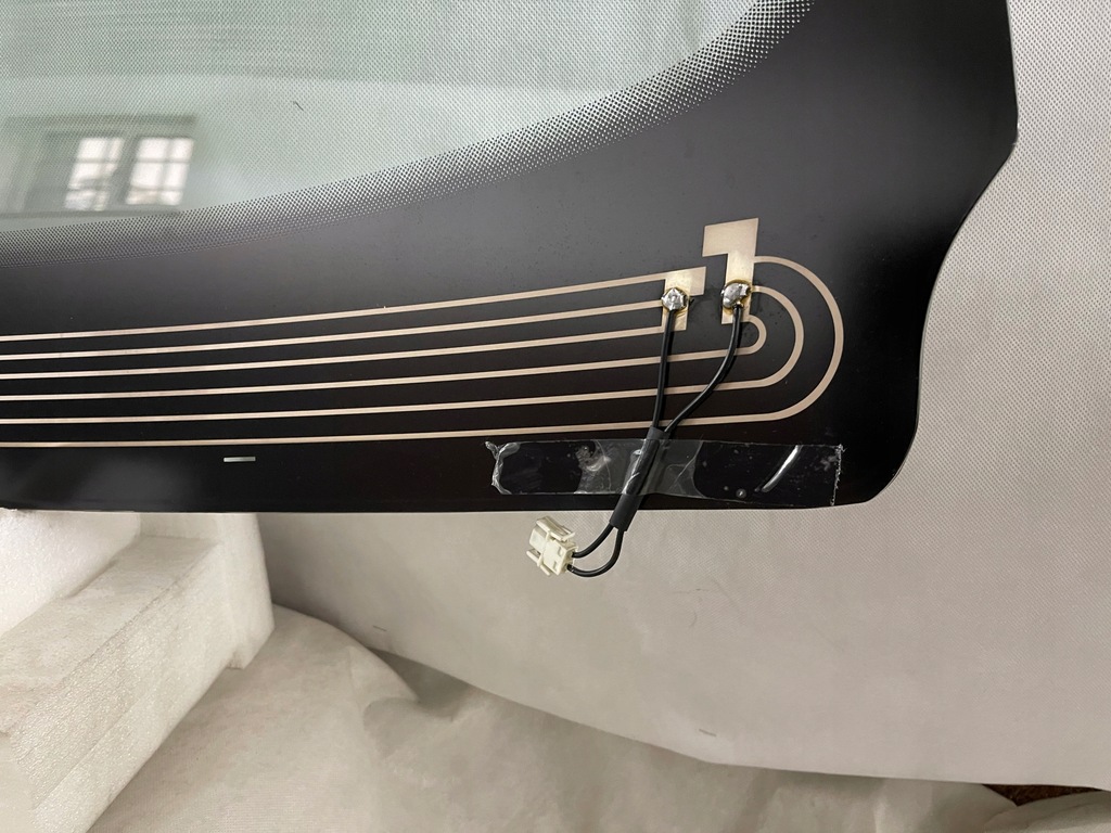 фото №7, Bmw 7 e65 e66 скло передня лобове підігрів nowa po 2000-