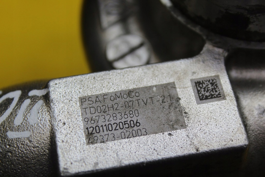 фото №12, Turbo турбіна турбонагнітач citroen berlingo ii 1.6 e- hdi 9673283680