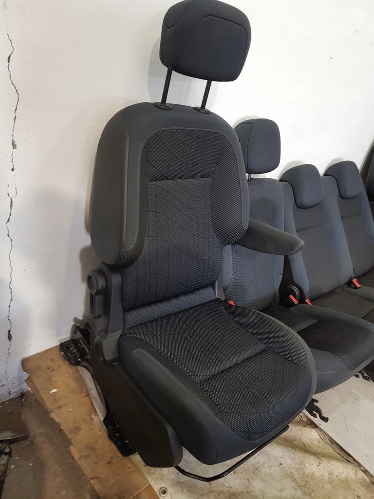 фото №11, Сиденья комплект peugeot partner ii tepee 1.6hdi eur 11r
