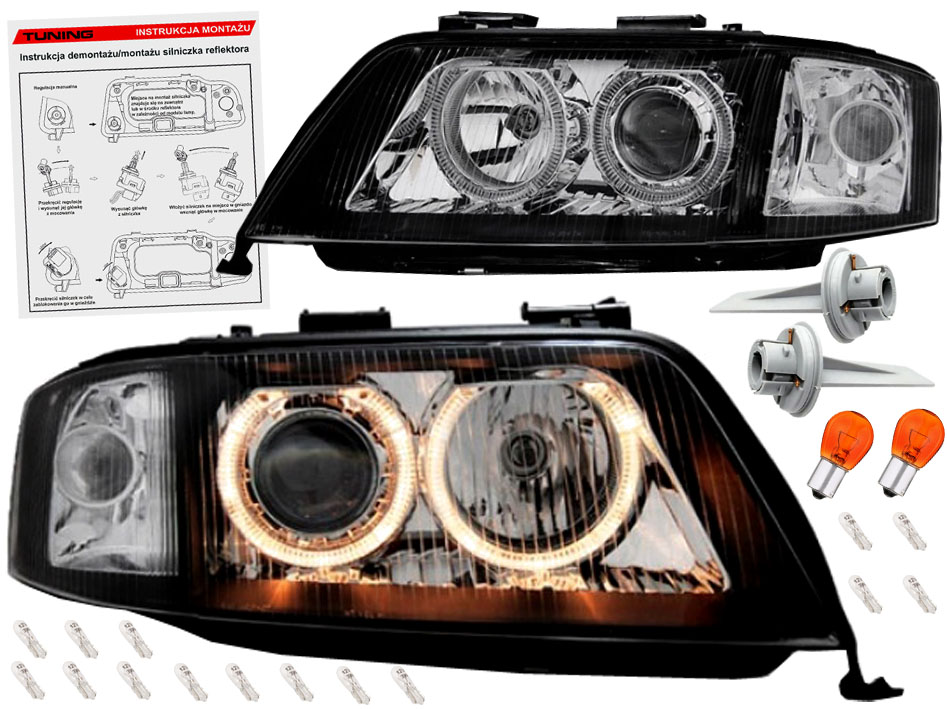 фото №1, Audi a6 c5 01-04 лампи фари ксенон d2s кільця