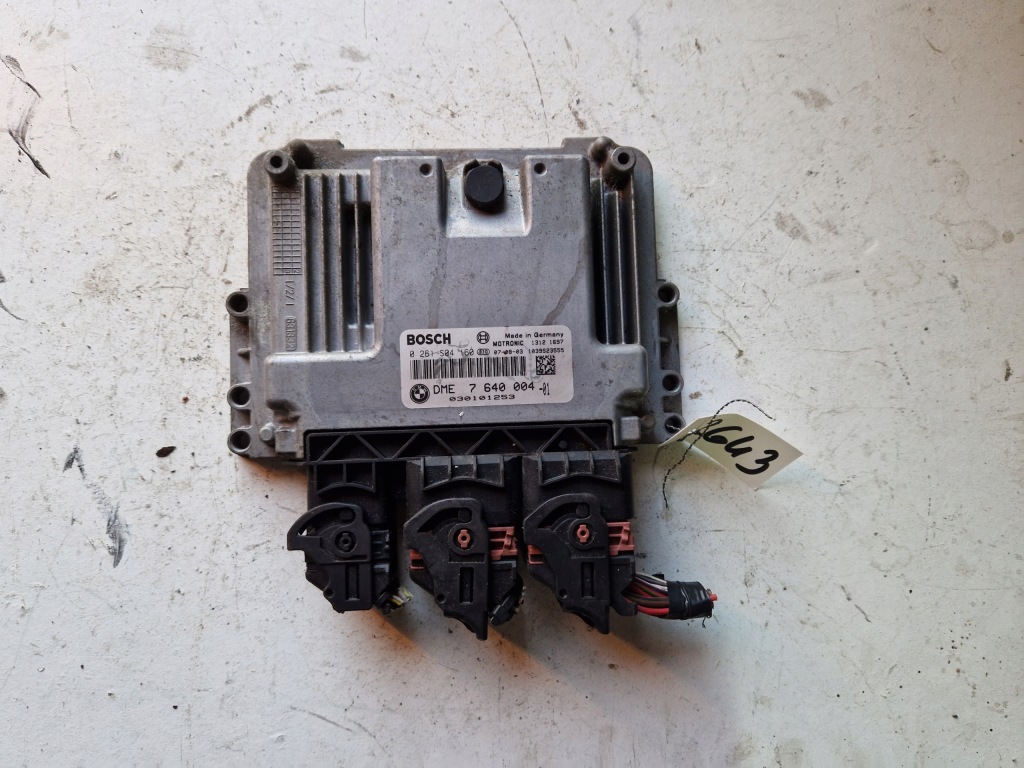 фото №1, Бортовий комп'ютер двигуна mini r56 1.4 0261s04160 7640004
