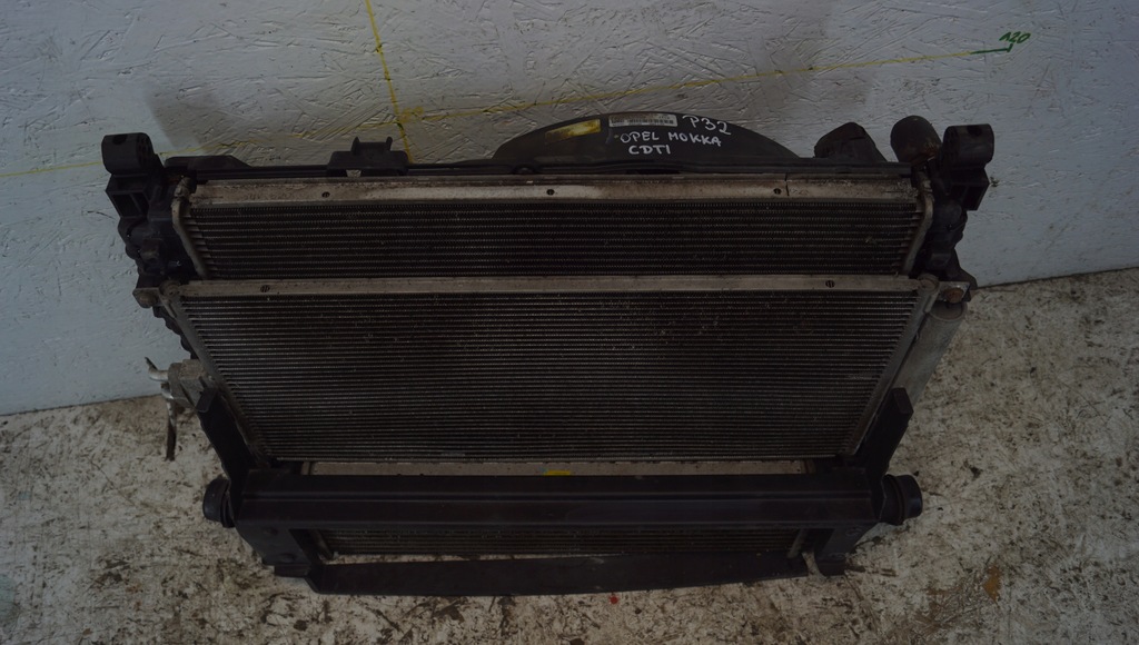 фото №16, Радіатор вентилятор opel mokka i a cdti