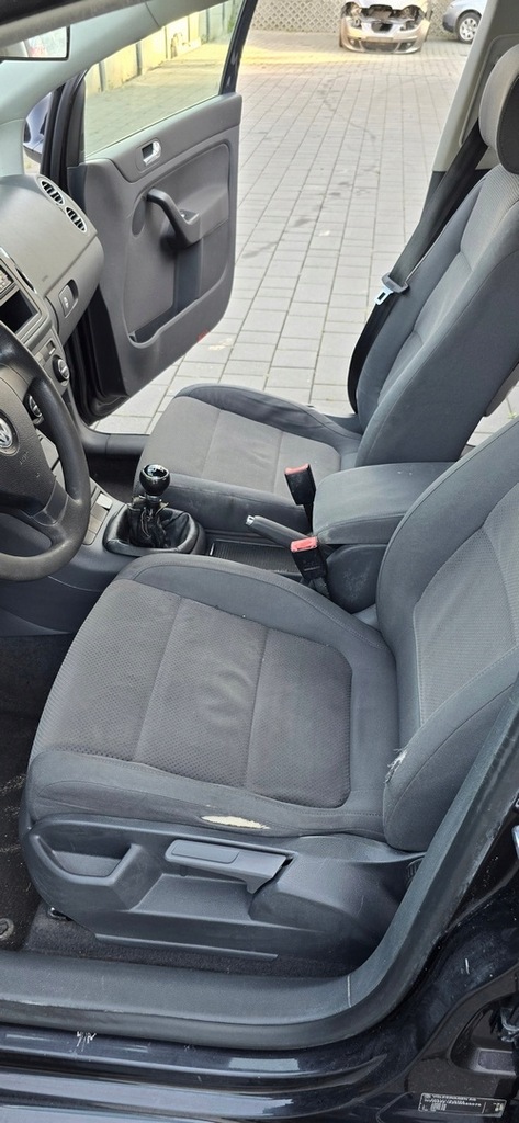 фото №1, Сиденья заднее сиденье комплект vw golf v plus 2003-2009