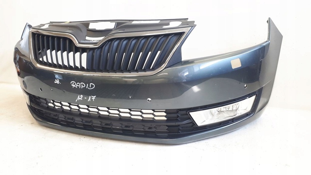 фото №5, Skoda rapid 2012-2017 бампер перед