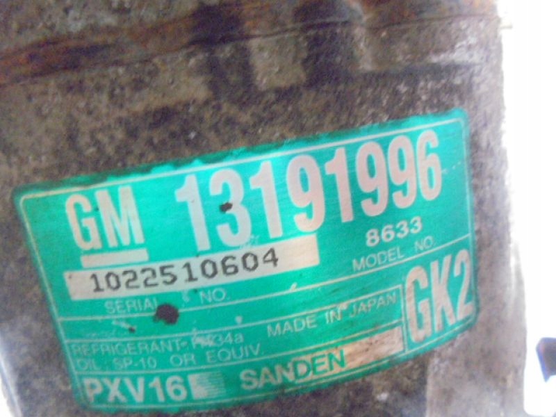 Vectra c компрессор 13191996 2,2 16v pxv16 с Разборки