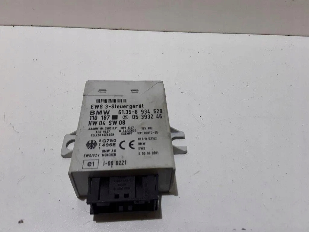 Купить 2004 bmw x3 e83 модуль иммобилайзер 934529