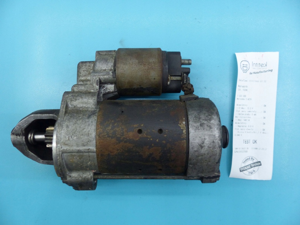 фото №1, Test стартер mercedes w220 0001223005 3.2 cdi