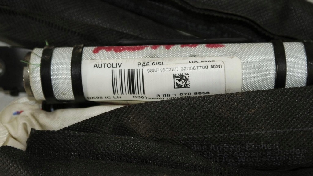 фото №6, Шторка безпеки подушка безпеки renault megane iii 985p07779r