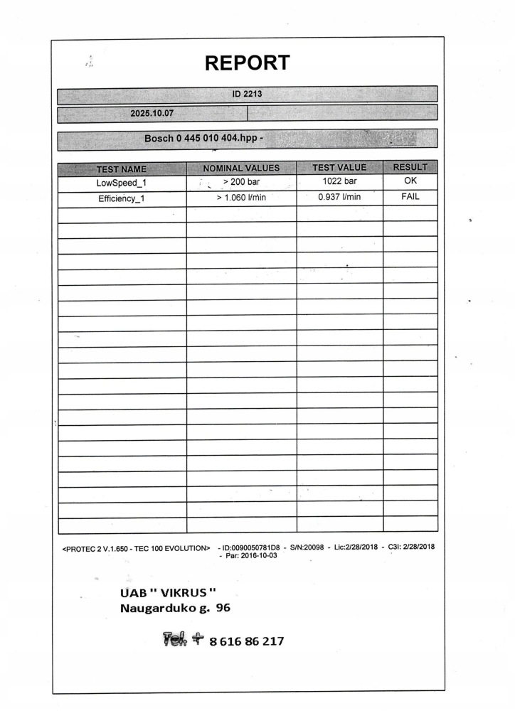 2015 renault trafic iii x82 насос упорскування 167004165r Київ