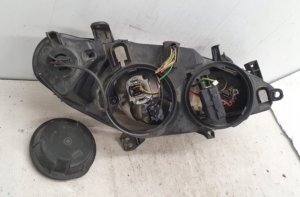 фото №10, Peugeot 307 лампа перед ліва europa оригінал