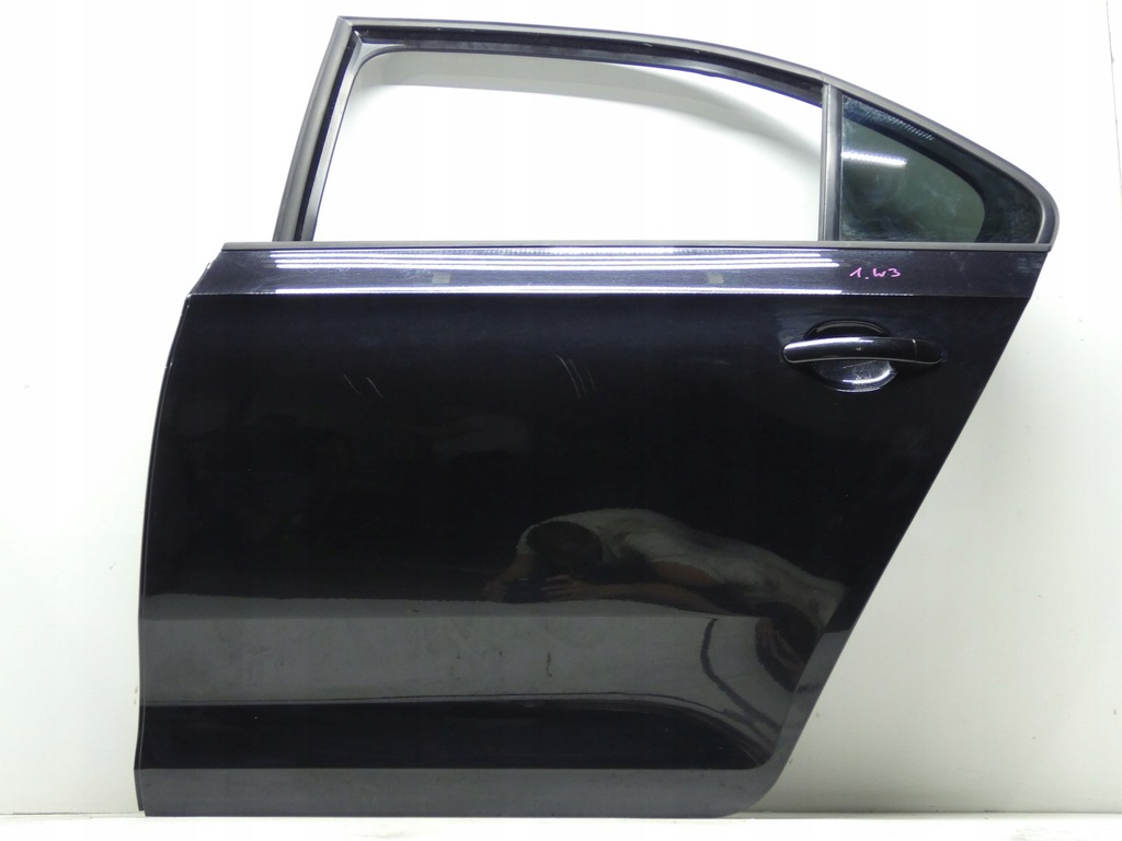 фото №2, Дверь левая левый задняя задние skoda rapid 5j liftback lf9r