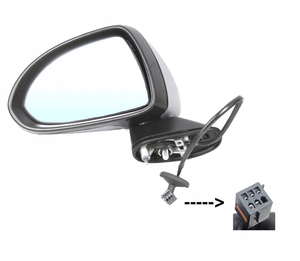 фото №3, Дзеркало електричний з підігрівом ліва opel corsa e 2014-