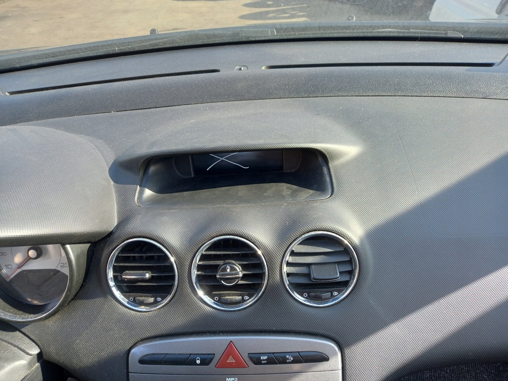 фото №5, Peugeot 308 t7 pulpit приборная панель приборная консоль