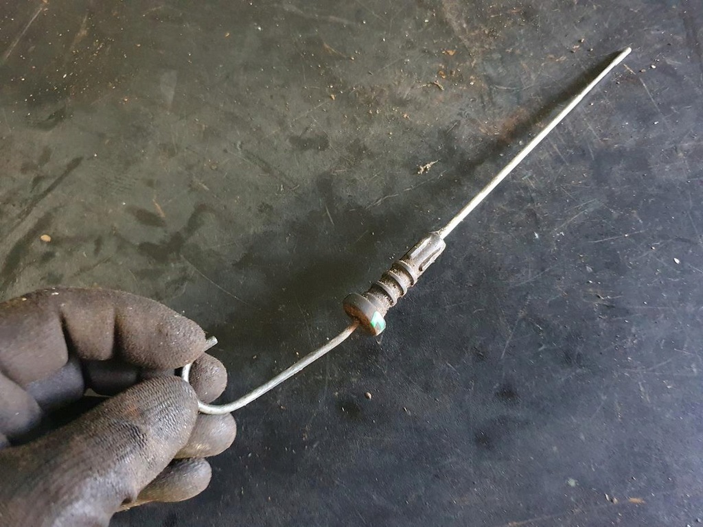 фото №13, Fiat 126 щуп масла оригинал щуп двигателя