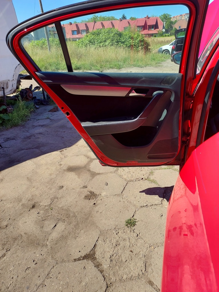 фото №8, Дверь левый задняя vw passat b7 ly3d