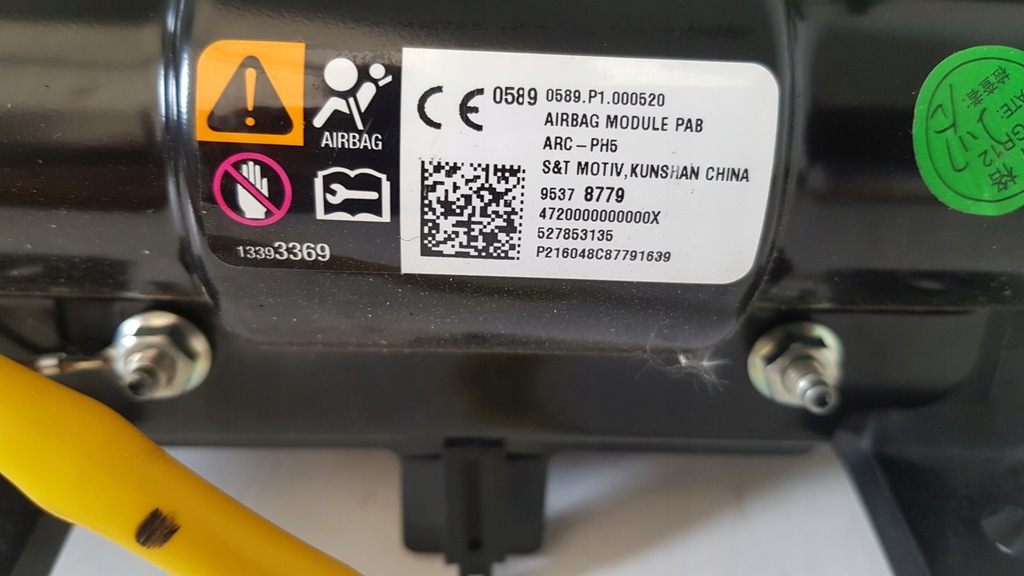 фото №4, Opel mokka подушка безопасности подушка пассажира