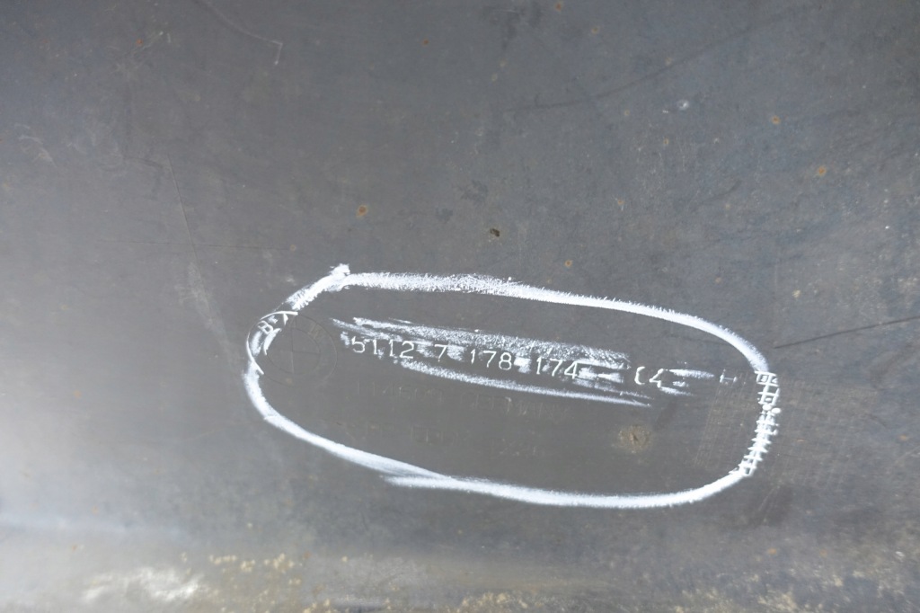 фото №11, Bmw 5 e60 sedan lift 2008- бампер задняя задний 7178174