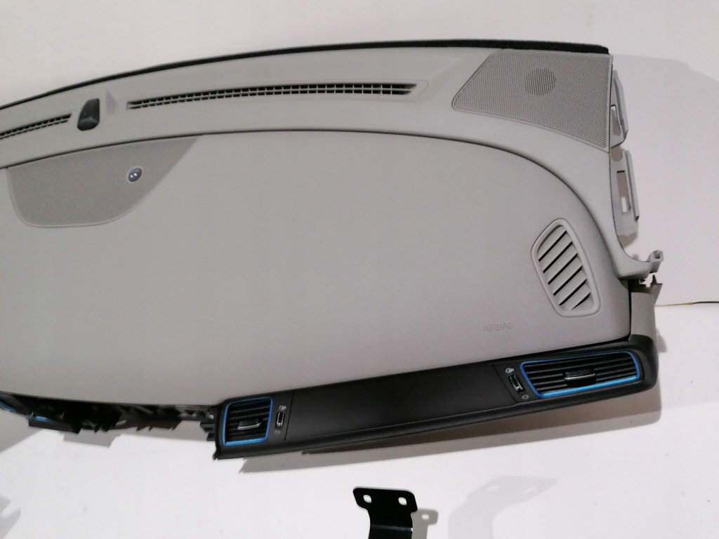 фото №5, Kia niro приборная панель консоль подушка безопасности подушки безопасности ремни оригинал демонтаж