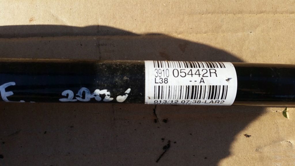 фото №6, Renault fluence ze привідний вал перед ліва lub права