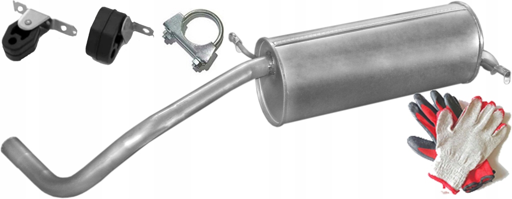 фото №1, Skoda fabia 1.2 гаситель конечный