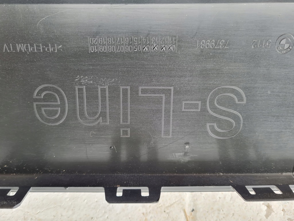 фото №9, Диффузор бампера задняя bmw s line x1 f48 7379981