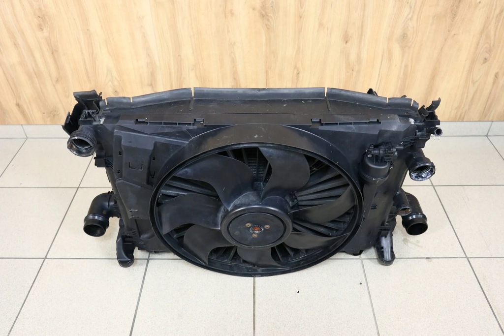 фото №11, Mercedes e-klasa w212 комплект радиатор радиатор вентилятор 2.2 cdi