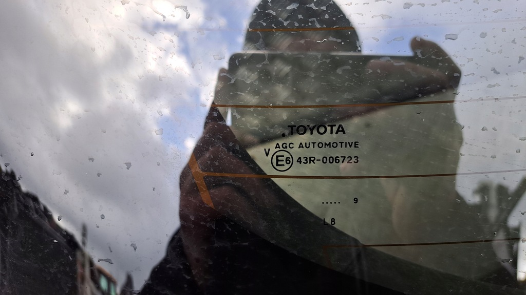 фото №9, Toyota c-hr chr 2019 r крышка багажника багажника задняя 209