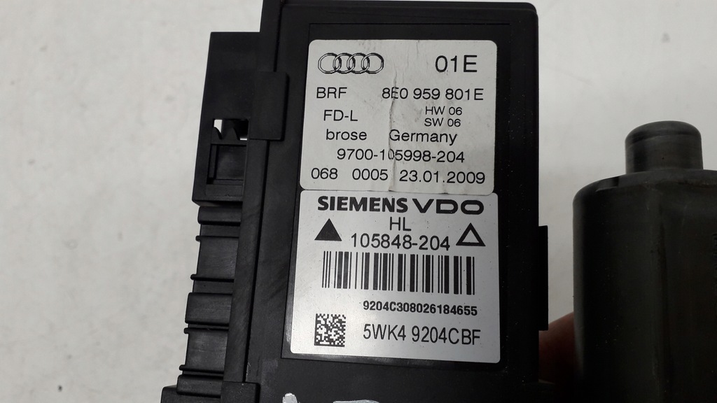 фото №6, Seat exeo audi a4 b7 моторчик стекло левый задняя