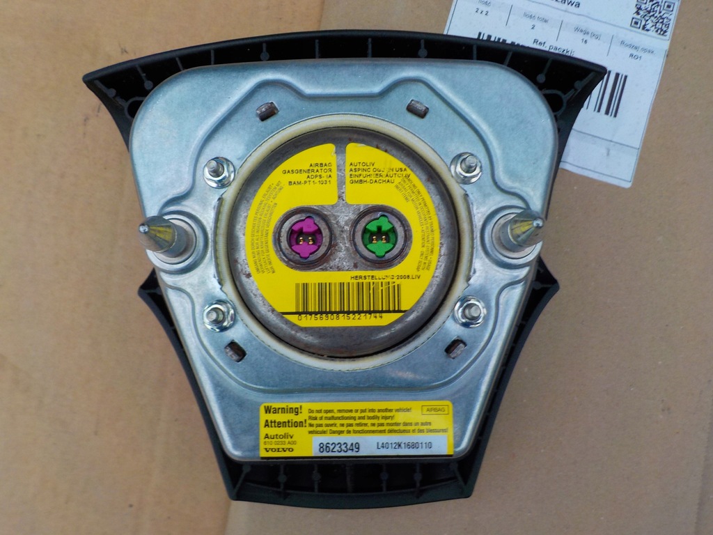 фото №4, Volvo c30 панель приладів консоль srs kpl