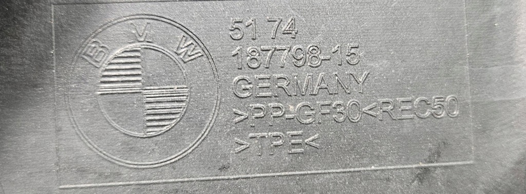 фото №16, Pas передній підсилювач жалюзі впуск powiet bmw 5 bmw 7 f10 f11 f02 f01 org